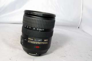 nikon 24 120mm f3.5 5.6 G ED AF S VR lens with CL 76 hard case hood 