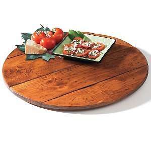 Wine Barrel Lazy Susan:  Kitchen & Dining