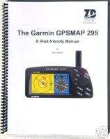 Garmin GPSmap 295 GPS Instructional Manual  