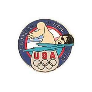 2004 Athens Olympics Swimming Pin
