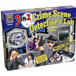  3 in 1 Crime Scene Detectives Lab Toys & Games