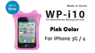 DiCAPac WP i10 Pink Color Waterproof Case for iPhone 4   Brand New