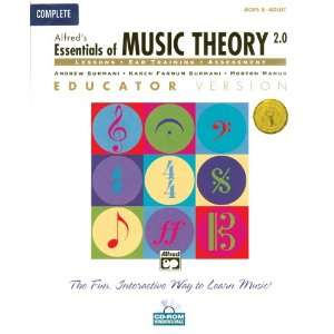   Of Music Theory 2.0, Educator Complete Set of 3 Volumes, Hybrid CD ROM