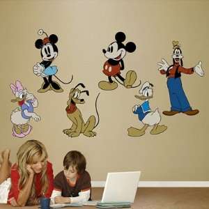  Disney Fathead Wall Graphic Classic Mickey & Friends: Home 