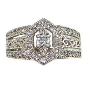   BRILLIANT CUT LADIES DIAMOND RING   10.5 Exclusive Jewelry of NY Inc