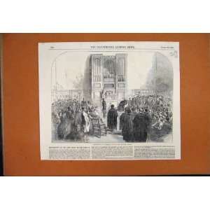   1850 Presentation Memorial Dr Tait Rugby School Print