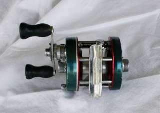 This reel is in good mechanical condition has some wear and inside of 