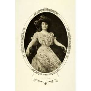1908 Print Musical Comedy Burlesque Stage Actress Singer Violet Jewell 
