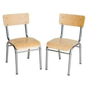  Guidecraft G6473 Audio Center Chair   Set of 2, Birch 