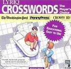 Lyriq Crosswords MAC CD classic word tournament game