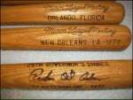 Mini Bat Louisville Slugger Lot Vintage 1960s 70s Minor League 