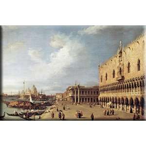   Ducal Palace 16x10 Streched Canvas Art by Canaletto: Home & Kitchen