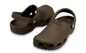 NWT Crocs rx Relief Medical Nursing Support clogs Brown  