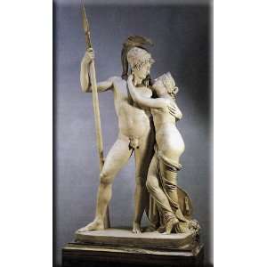  and Mars 18x30 Streched Canvas Art by Canova, Antonio