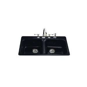  Self Rimming Kitchen Sink w/Five Hole Faucet Drilling K 5942 5 52 Navy