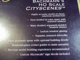 Bachmann Spectrum Cityscenes Savings & Loan HO Train Model Kit SEALED 