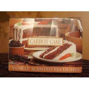  Yankee Candle Carrot Cake Tea Lights Box of 12