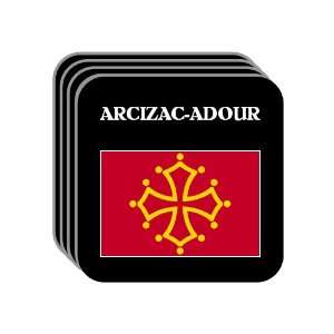  Midi Pyrenees   ARCIZAC ADOUR Set of 4 Mini Mousepad 