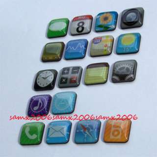   iPhone Magnets Apple iPhone 4s 3g Fridge App Magnets iPod iPad 2 Apps