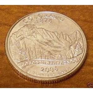   2006 COLORADO STATE MASONIC GIFT TOKEN COIN QUARTERS [2 QUARTER COINS