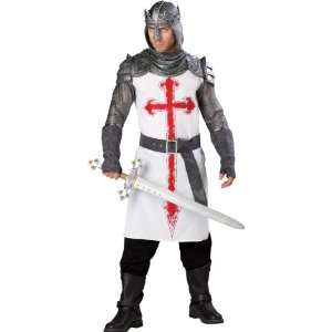   Character Costumes Crusader Premier Adult Costume / Brown   Size Large