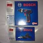 New Bosch 12v 12 Volt PS 20 2A Screw Driver Kit and PS 60 B 