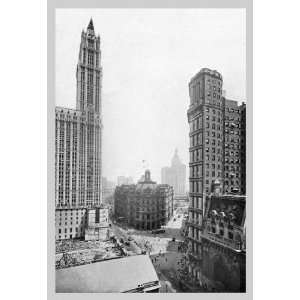  New York City 1911 #1 12x18 Giclee on canvas: Home 