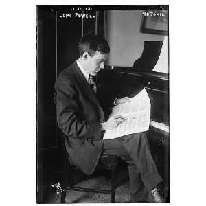 John Powell at piano 