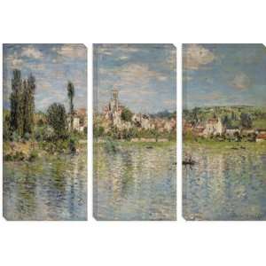  Vetheuil in Summer1880 by Claude Monet Canvas Painting 