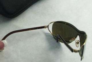   Gold Metal Frame Aviator Sunglasses 4028:C138/21 W/Case Cleaning Cloth