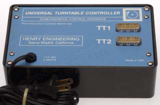 Henry Engineering Turntable Controller Technics SP10  