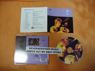   BOWIE Santa Monica 72 UK CD 1994 WITHDRAWN DISC! 054421039224  