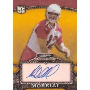   Gold Sterling #116 Anthony Morelli RC Autograph 