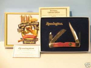 Remington   100 Years Centennial Pump Action Pocket Knife   Model 