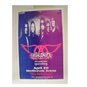  Aerosmith Handbill Poster Denver