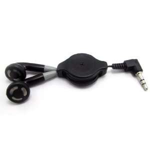  New iPhone & iPod Compatible Retractable Earbud Headphones 