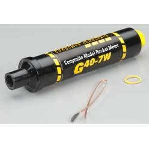  Aerotech   Single Use Motor G40 7W 29x124mm (Model Rockets 