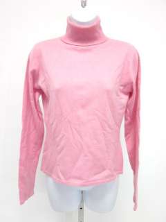 AUTUMN CASHMERE Pink Cashmere Turtleneck Sweater Sz S  