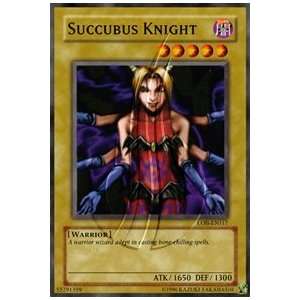   Blue Eyes White Dragon Unlimited LOB 117 Succubus Knight: Toys & Games
