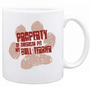  New  Property Of My American Pit Bull Terrier  Mug Dog 