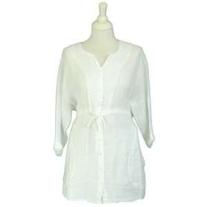 Gardenia Tie Cover Up Blouse 