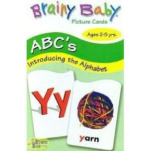  Brainy Baby 9905 ABCs Learning   Flash Cards: Toys & Games