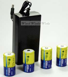 External Battery Power Pack for Automatic Watch Winders  