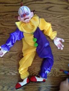 Evil Ragdoll Clown Zombie Doll  