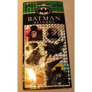  Vintage Batman Returns Removable Prism Stickers Featuring 