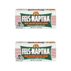 Dial Corp. 04303 Fels Naptha Laundry Bar Soap (Pack of 2)  