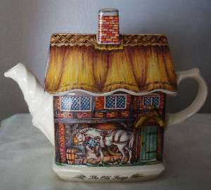 English Country Houses Sadler Staffordshire Teapot  