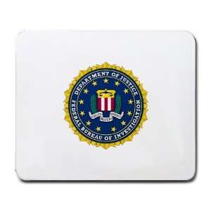  FBI Logo Mouse Pad: Office Products