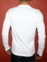 NEW HOLLISTER HCO MUSCLE SLIM FIT LONG SLEEVE T SHIRT 1922 LOGO WHITE 