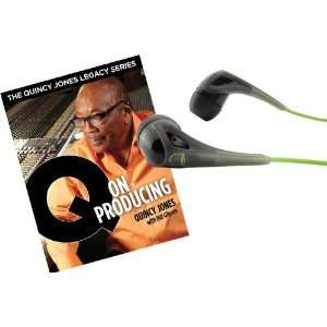  AKG Quincy Jones Q350 Headphones with Q on Producing Book 